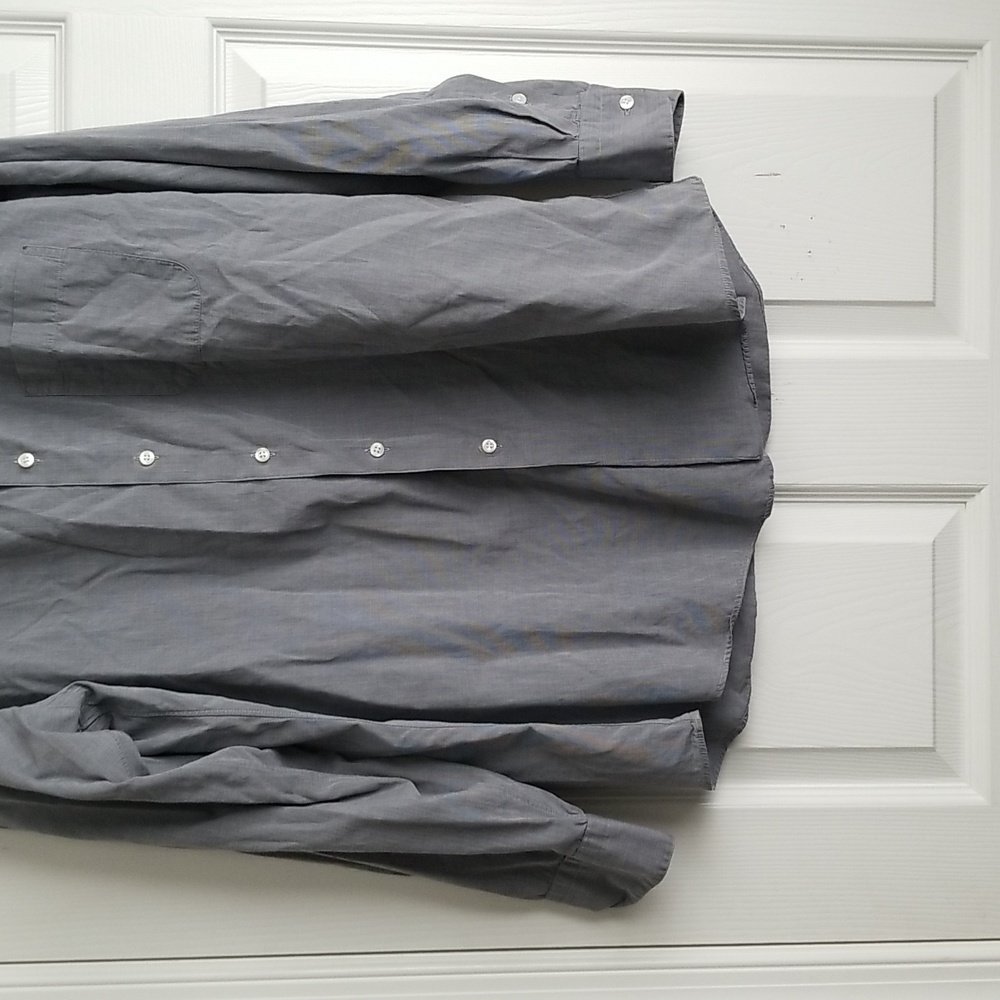 Kenneth Gordon USA Men's Button Down Long Sleeve Shirt - Picture 2 of 10